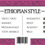 Ethiopian style sleeve achterkant