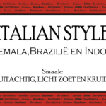 Italian style sleeve voorkant