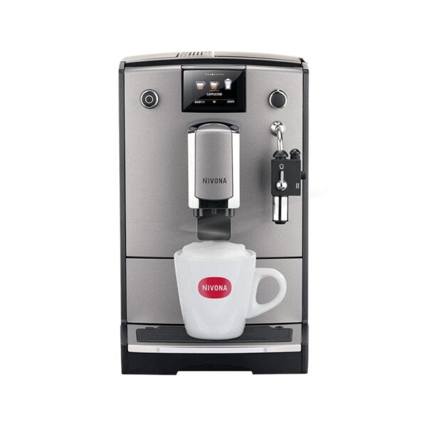 Nivona CafeRomatica 675 Espressomachine – Zilver/chroom