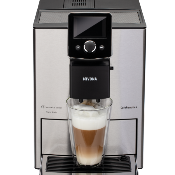 Nivona CafeRomatica 825 Espressomachine – Zilver/chroom